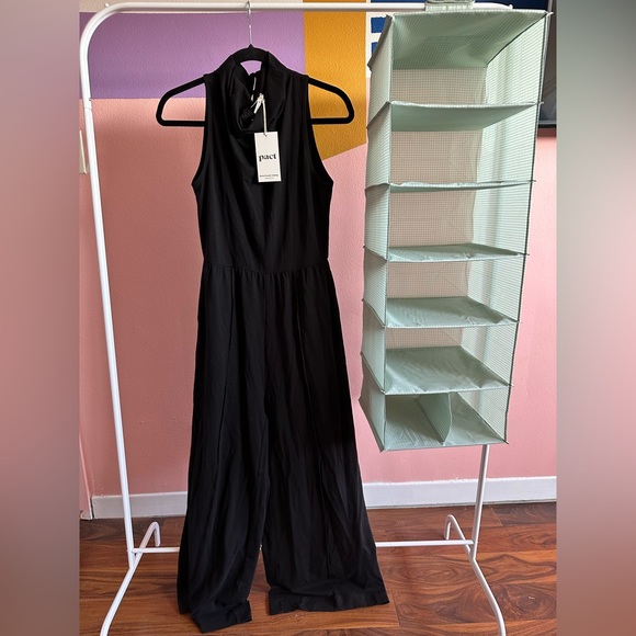 BRAND NEW FIT & FLARE COWL NECK JUMPSUIT - Picture 1 of 4